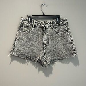 Pacsun Black High Rise Festival Shorts